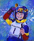Leroy Neiman Canvas Paintings - 2005 Special Olympics Nagano